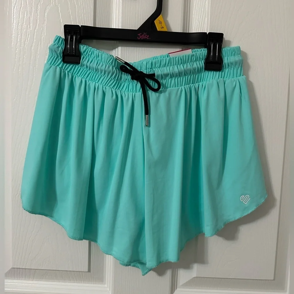 Justice Light blue Kids Shorts